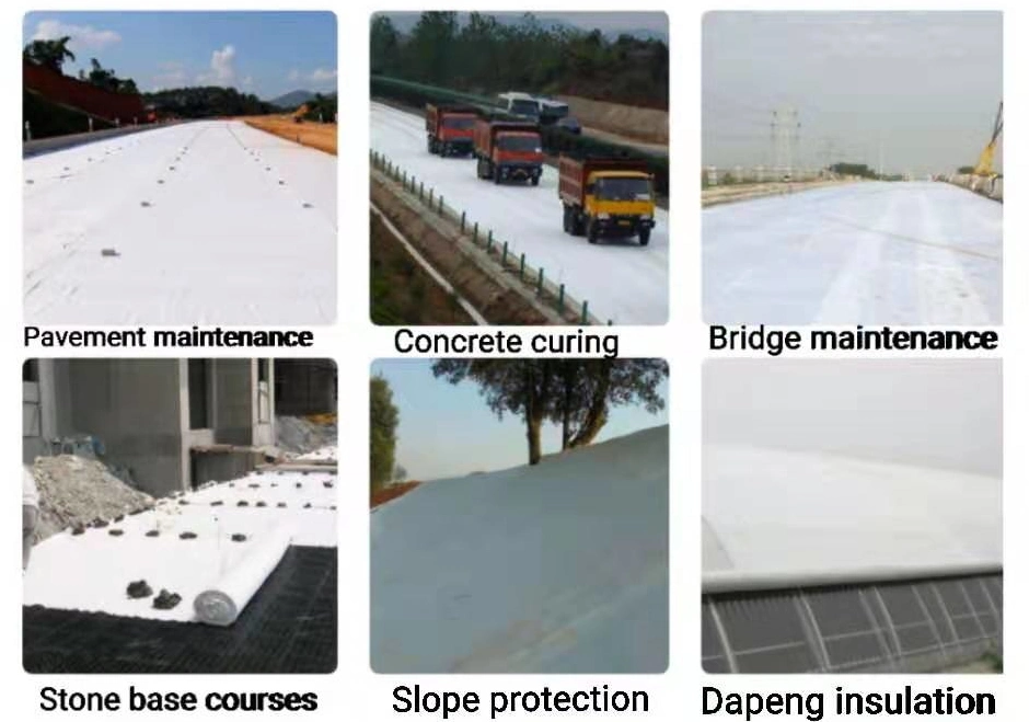 Chinese Factory Non-Woven Geotextile Fabric